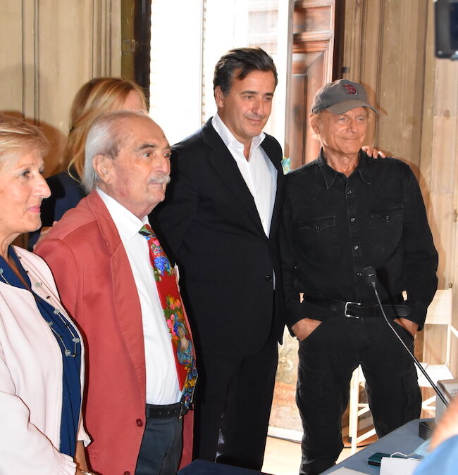 Consegnata la Lex Spoletina a Luca Bernabei, amministratore delegato della Lux Vide, casa produttrice della fiction “Don Matteo”